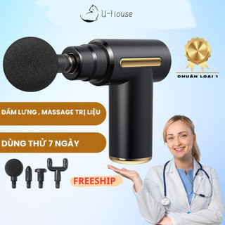 máy massage cầm tay , massage cổ vai gáy 6 Cấp Độ Chuyên Sâu Đa Năng , máy đấm lưng mát xa đau nhức vai gáy