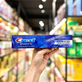 ( NHẬP KHẨU MỸ ) Kem Đánh Răng Crest 3D White Advanced Whitening 147gr