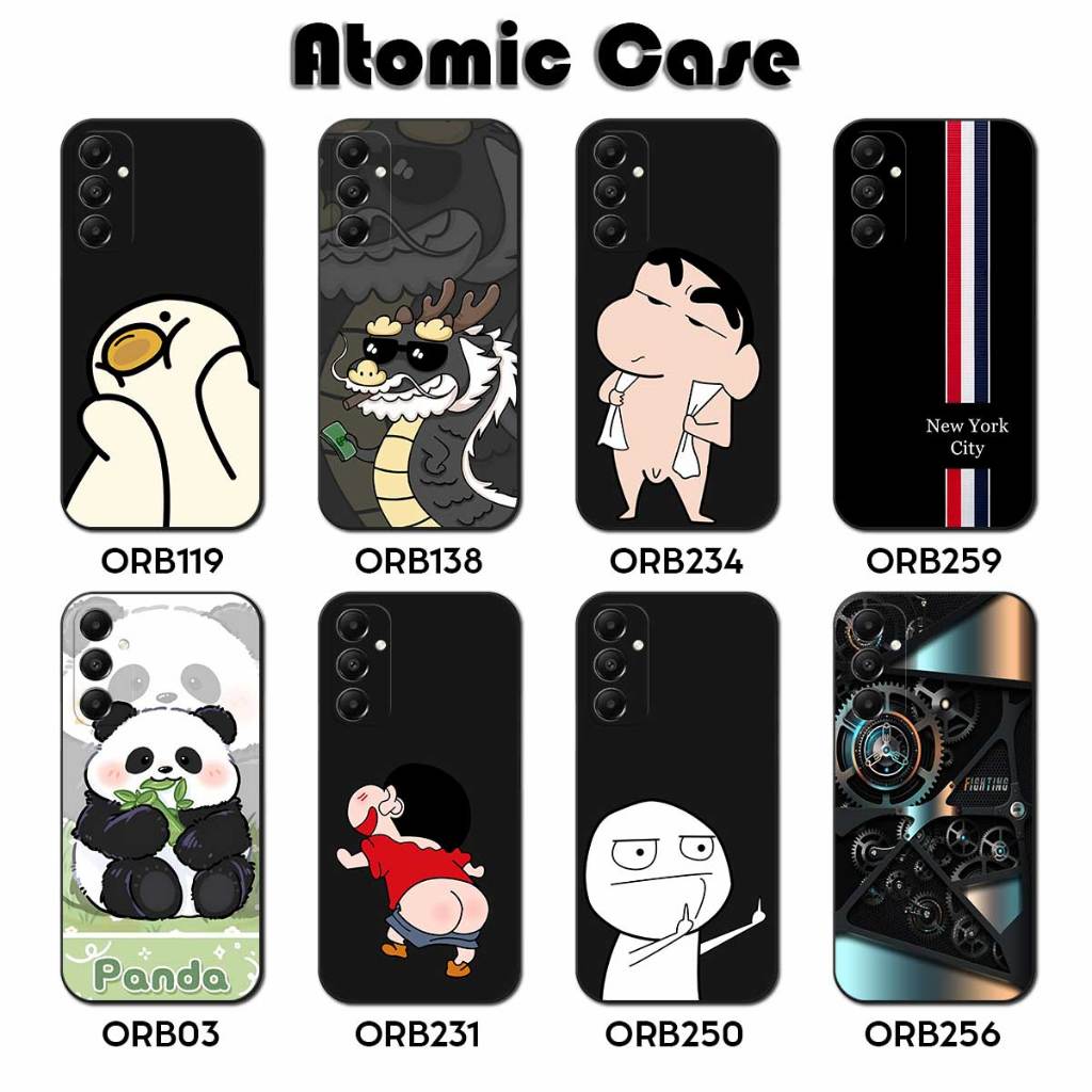 Ốp lưng Samsung A54 - Ốp Samsung A54 TPU dẻo in hình - Atomic Case