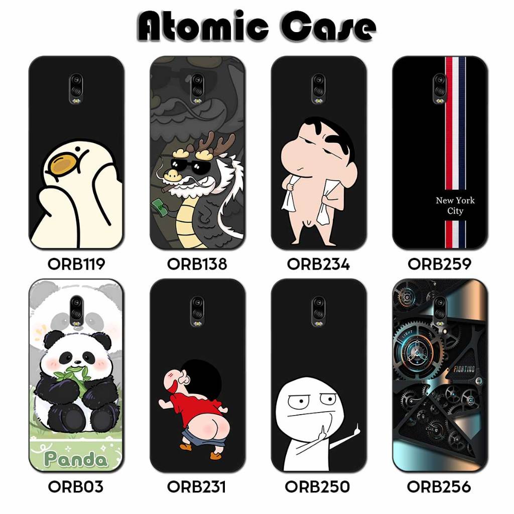 Ốp lưng Samsung J7 Plus - Ốp Samsung J7 Plus TPU dẻo in hình - Atomic Case