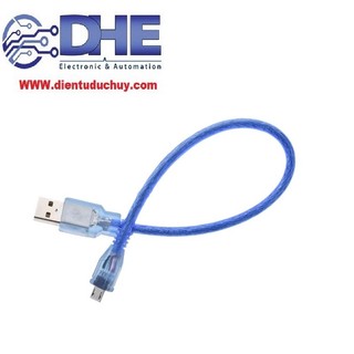 Cáp USB MICRO - dài 30cm: ESP8266, ESP32....