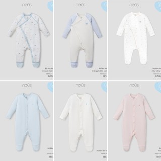 Bộ body dài liền tất sơ sinh, size newborn