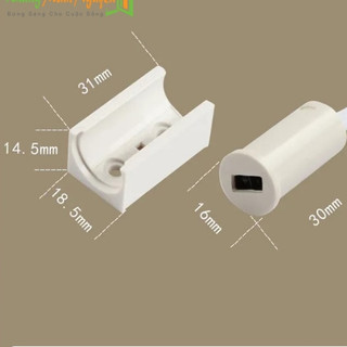 Cảm biến 1 cánh tủ - Bộ công tắc cảm biến đèn led 12V đóng mở tủ quần áo 1 cánh