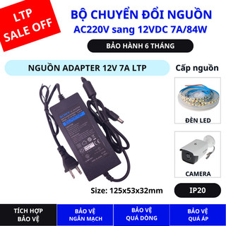 Nguồn adapter 12v - nguồn adapter 12v 7a chuyên dùng cho led & camera