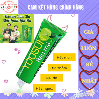 Yoo sun rau má - hết mụn, mờ thâm, dịu da, hết ngứa, ngừa hăm da