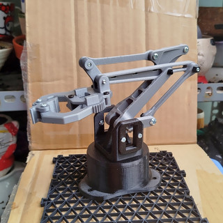 Cánh tay robot càng gắp loại to eezybotarm sử dụng động cơ sg90, mg90