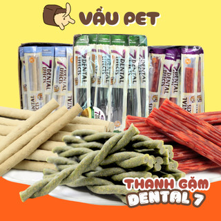 Xương gặm cho chó Dental Effects 7 dạng thanh - Xương canxi cho chó gặm sạch răng bổ sung dinh dưỡng Vẩu Pet Shop