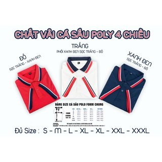 Áo thun Polo trơn đủ màu, dễ phối đồ, chuẩn form slim, tôn dáng sang trọng siêu đỉnh