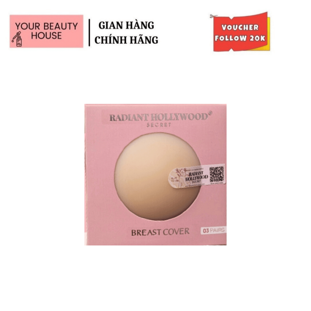 [Radiant Hollywood Secret] Miếng Dán Ngực Tự Thân Tự Nhiệt