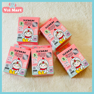 🍀𝑵𝒈𝒖𝒚𝒆̂𝒏 𝒔𝒆𝒂𝒍 𝑪𝒉𝒊́𝒏𝒉 𝒉𝒂̃𝒏𝒈🍀 hộp 50 túi trữ sữa sunmum thailand cao cấp