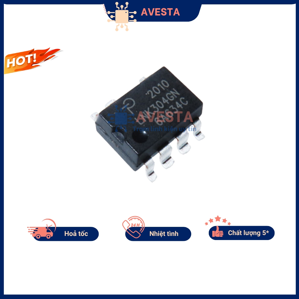 IC nguồn LNK304GN LNK304 SOP-7 chất lượng cao Avesta.