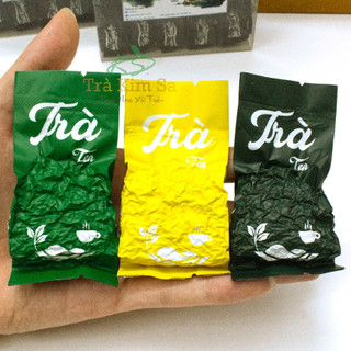 Gói trà xanh thái nguyên dùng thử 10g trà nõn tôm - trà xanh thái nguyên - trà hữu cơ