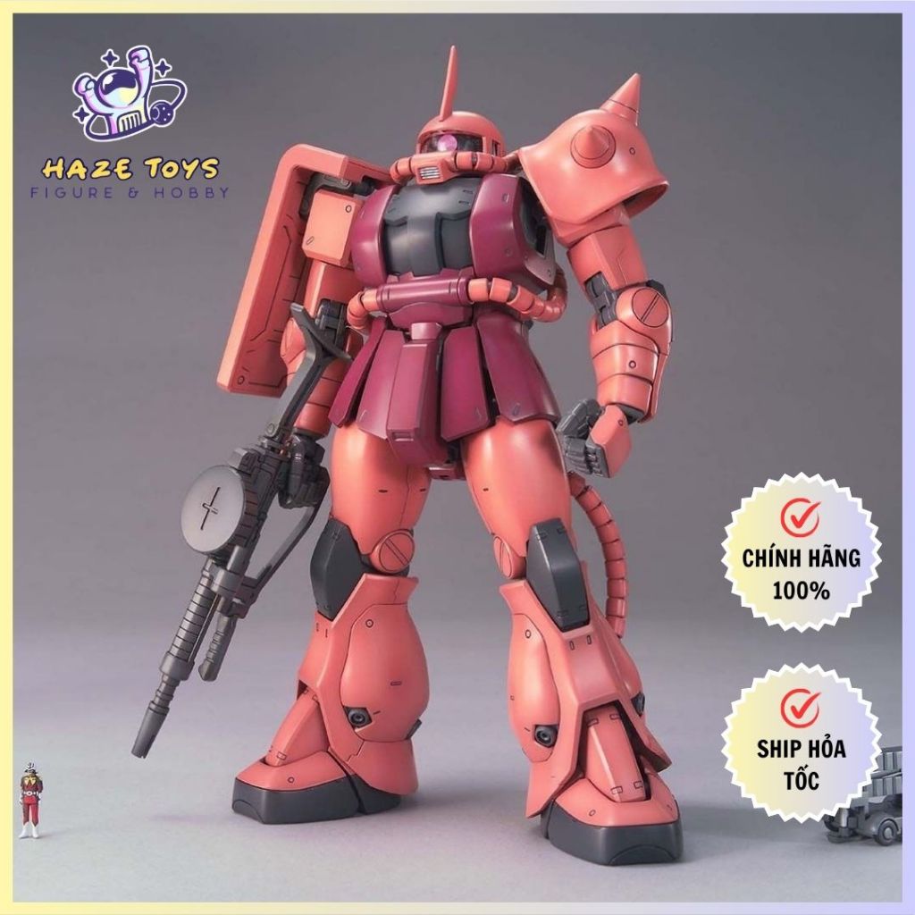 Mô hình MG 1/100 Char Zaku Ver 2.0 - Chính hãng Bandai Nhật Bản