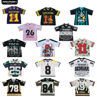 Áo thun thể thao FAFIC mascot Jersey Ngắn Tay 11 Jersey vải mè lưới xịn mặc thoáng mát KUNSHOP UNISEX