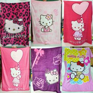Có Video. Tổng Hợp HELLO KITTY Mền lông mềm mượt bé mang đến trường