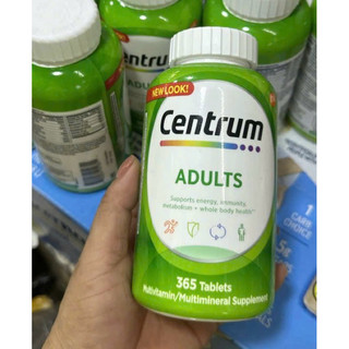 Viên Uống Tổng Hợp VITAMIN Centrum SILVER Cho Nam Nữ dưới 50 tuổi 365 Viên