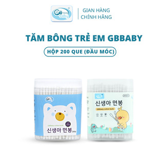 Tăm bông trẻ em GB-Baby (hộp vuông)