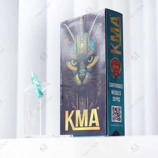 Kim máy pen con mèo xanh lá kma, kim đạn máy pen kma lẻ 5 - 10 cây