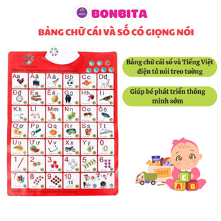  Bảng Chữ Cái Chữ Số Treo Tường Thông Minh Biết Nói Cho Bé Đồ Chơi Giáo Dục Trí Tuệ Cho Bé 