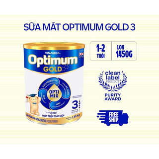 Sữa bột vinamilk optimum gold 3 - hộp thiếc 1450g