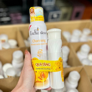 Xịt khử mùi Enchanteur 150ml kèm tặng sữa tắm chính hãng