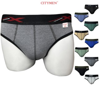 Combo 10 Quần Lót Nam Vải Cotton Nhiều Lưng Hiệu CITYMEN, Màu Ngẫu Nhiên, Sịp Nam - CTSP-MULTI2C