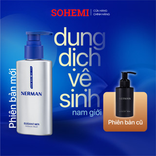 Dung dịch vệ sinh nam giới Nerman Elegant Men Nerman hương nước hoa cao cấp 100ml/ chai