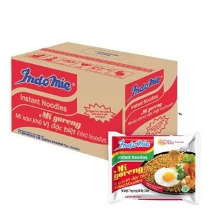 SỈ THÙNG 40 gói mì Trộn indomie, Mì Indomie vị đặc biệt/sườn/bò cay/cay nồng,mì xào khô