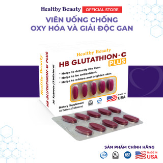 Viên uống hb glutathion-c plus 30 viên ưu đãi