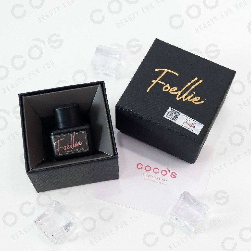 Nước Hoa Vùng Kín Hương Thơm Nồng Nàn Mãnh Liệt Foellie Eau De Innerb Perfume 5ml - Bijou Best Seller [MÀU ĐEN]