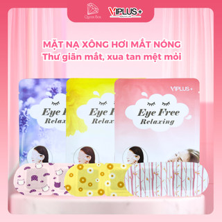  Combo 5 Miếng Mặt Nạ Xông Hơi Mắt VIPLUS+ Giúp Thư Giãn, Giảm Quầng Thâm Mắt