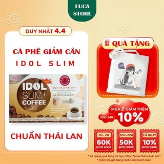 Idol slim coffee giảm cân mẫu mới 3in1 , cà phê hỗ trợ giảm cân thái lan chính hãng