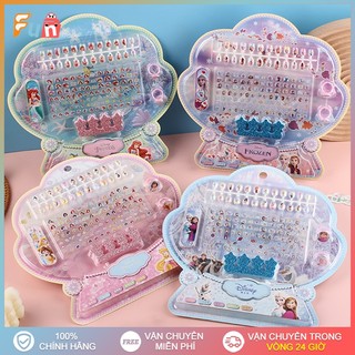 Bộ Đồ Chơi Dán Móng Tay Trẻ Em Hoạt Hình Dễ Thương Tự Dán Móng Tay Nghệ Thuật Miếng Dán Cô Gái Đồ Chơi Cho Bé