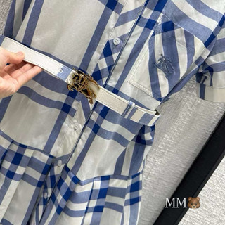 Váy kẻ BBR mới KÈM BELT Qccc