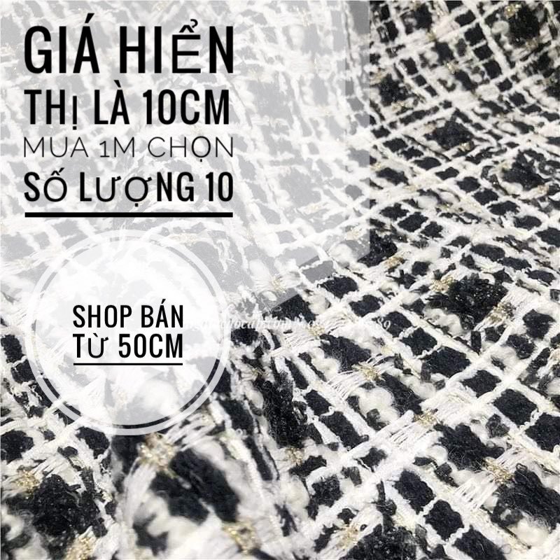 Vải Lin.ton Tweed (180k/m)