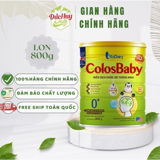 [CHÍNH HÃNG] Sữa non Colosbaby Gold IQ 0+, 1+, 2+ Lon 800g