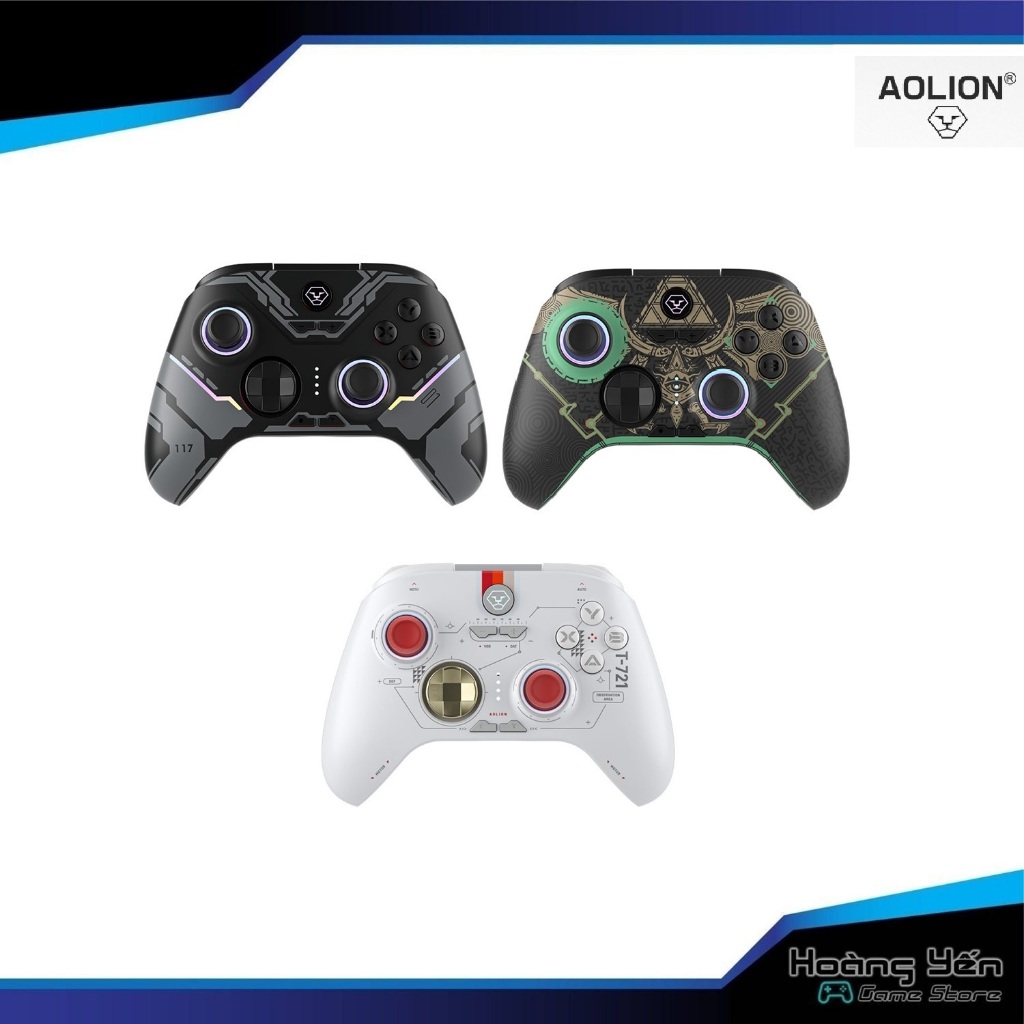 Tay Cầm Không Dây Cho Nintendo Switch/ PC/ IOS/ Android Aolion