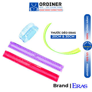 Thước dẻo Eras 20cm - 30cm, Thước dẻo học sinh