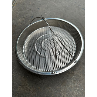 Khay rổ - rá hấp thức ăn inox có đế