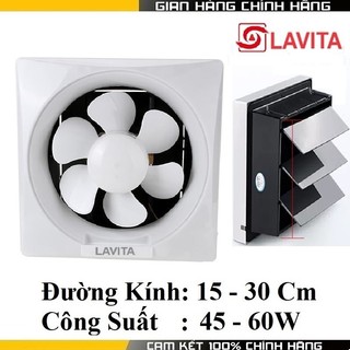 Quạt hút mùi gắn tường - Hút 1 chiều thông gió nhà bếp , vệ sinh mini công nghiệp , quạt hút mùi tico