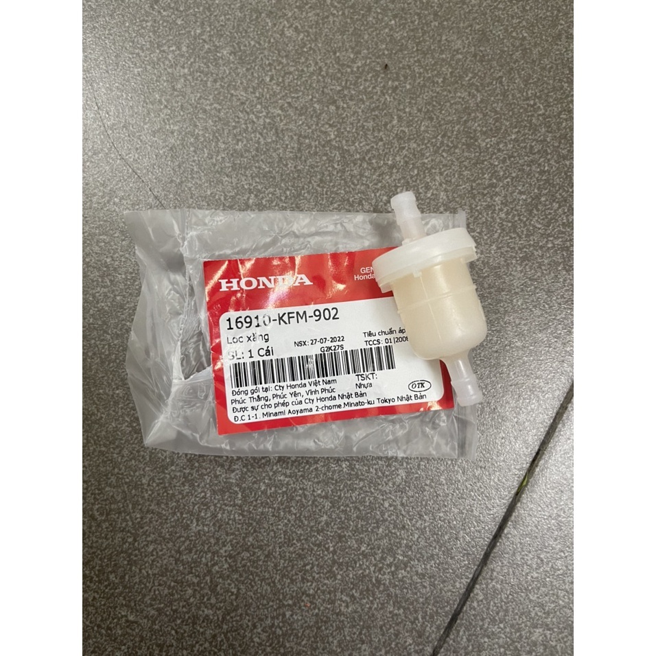 lọc xăng dùng cho xe số future neo future x future 2 wave 100 zx100 hàng chính hãng 16910KFM902