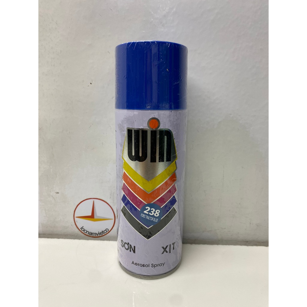 Sơn xịt WIN 238 màu xanh