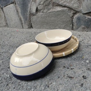  💢🤗TÔ LỚN 20×7cm MẪU GỐM XƯA CAO CẤP CHỈ XANH🙊😛 