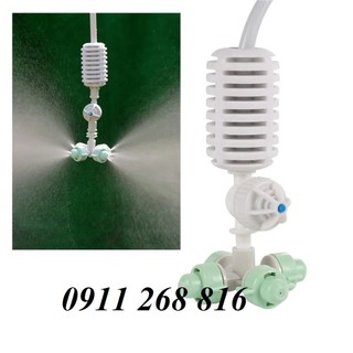 Bộ vòi phun sương coolnet tưới lan, nhà kính,sân vườn