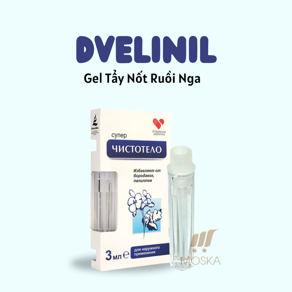 Tẩy Nốt Ruồi, Mụn Thịt, Mụn Cóc, Sẹo Lỗi và Tất Cả Loại Mụn, Đánh bay Các Loại Mụn Của Nga Dvelinil| Mosks Shop