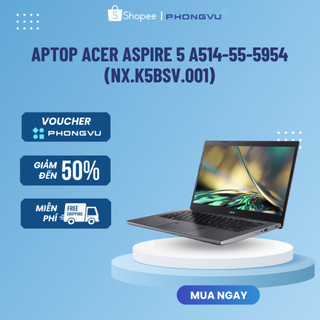 Laptop acer aspire 5 a514-55-5954 - bảo hành 12 tháng