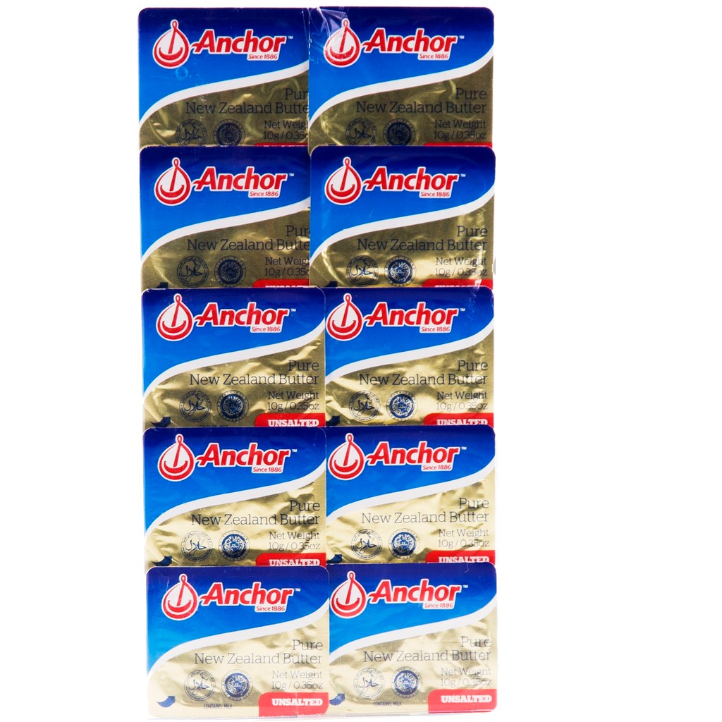 *Giá Kho* Bơ lạt Anchor dạng vỉ 70g