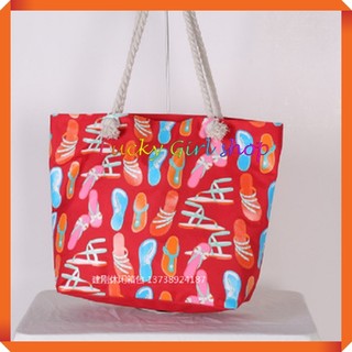 [ĐỘC-ĐẸP] Túi Xách Nữ Vải Canvas Big Size Đi Biển, Dạo Phố Họa Tiết Bắt Mắt Size 50*40*12cm - Hàng Nhập Quảng Châu