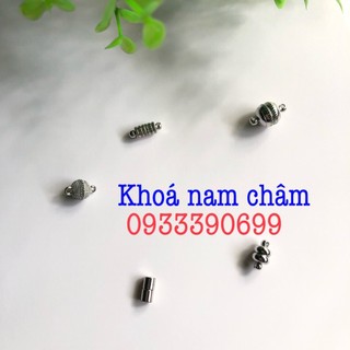 🌺 1 Khóa hít nam châm loại kèm 4m dây cước làm vòng tay