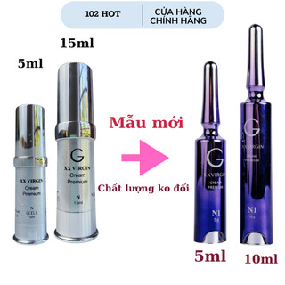 Kem làm hồng nhũ hoa và bikini Xxvirgin phân loại từ 5ml đến 10ml